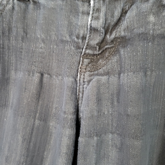 Piper's Closet 3 Dark Wash Black Denim Jeans Two Button Fly - Picture 3 of 6